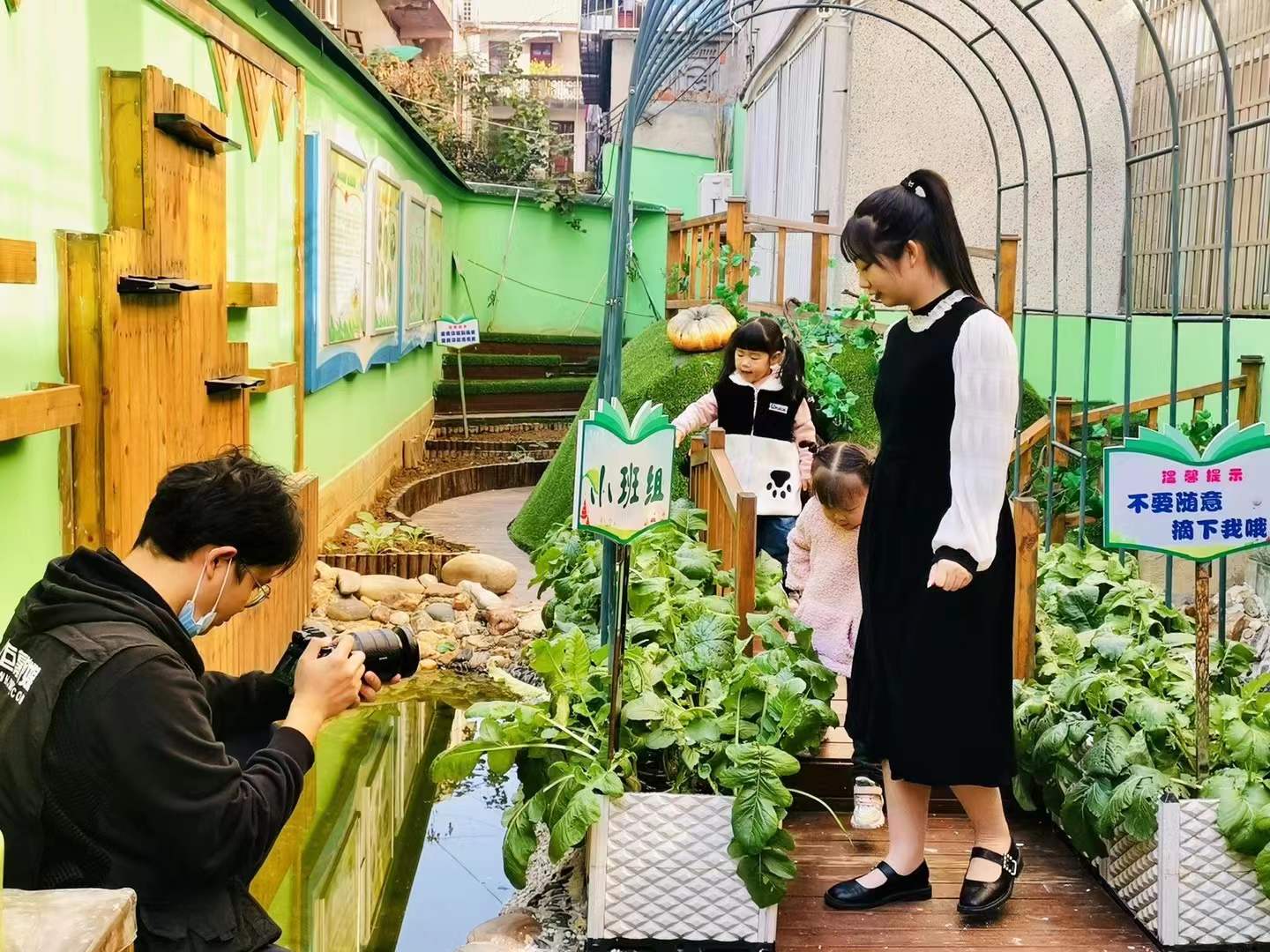 新洲一園招生宣傳片拍攝